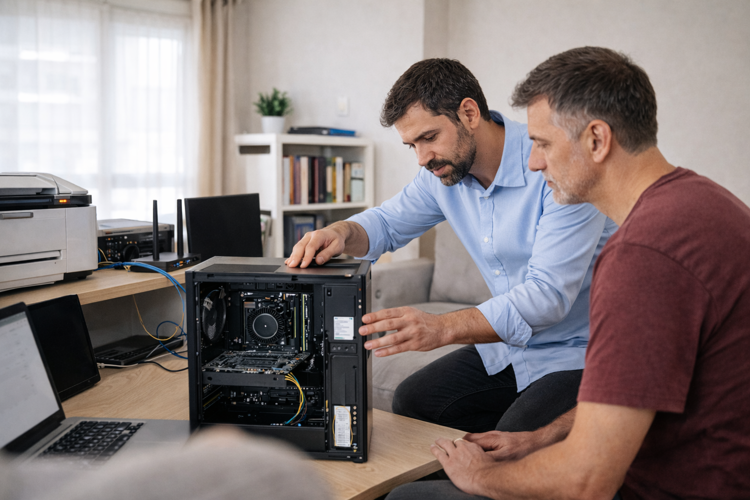 Revisión de equipo informático a domicilio sin necesidad de llevarlo a una tienda