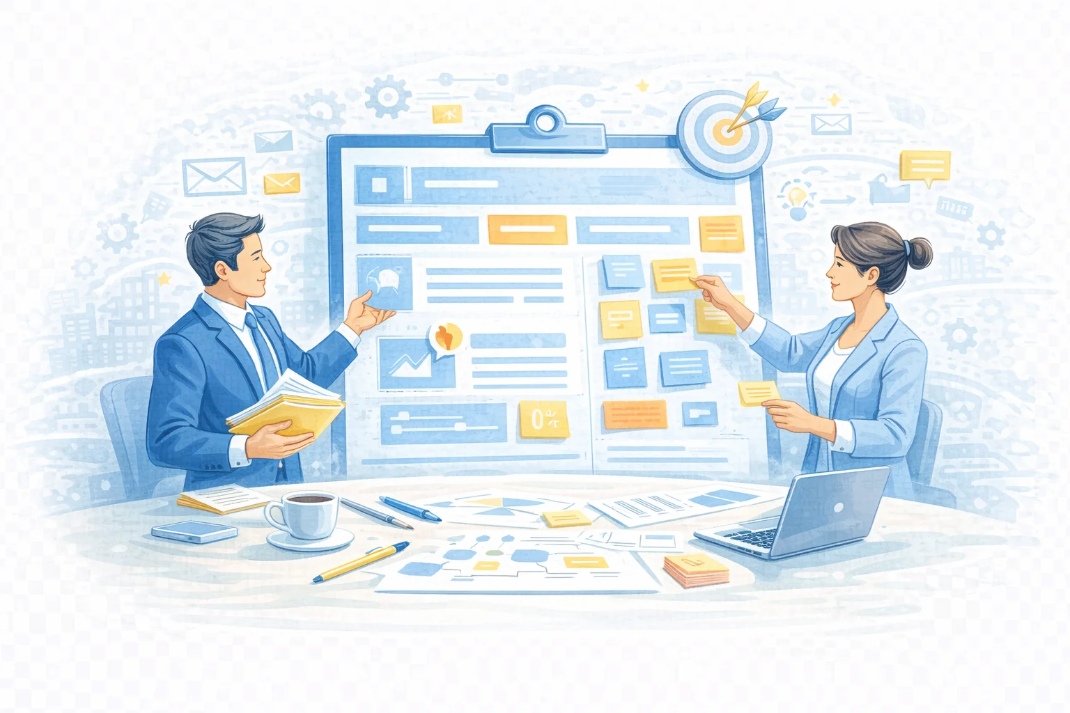 Definición de estructura y enfoque estratégico de contenidos para una página web profesional orientada a negocio